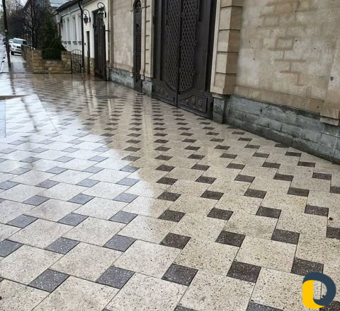Укладка тротуарных плиток