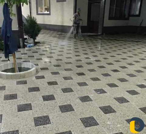 Укладка тротуарных плиток