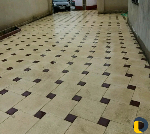 Укладка тротуарных плиток