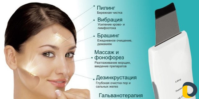 Ультразвуковая чистка лица