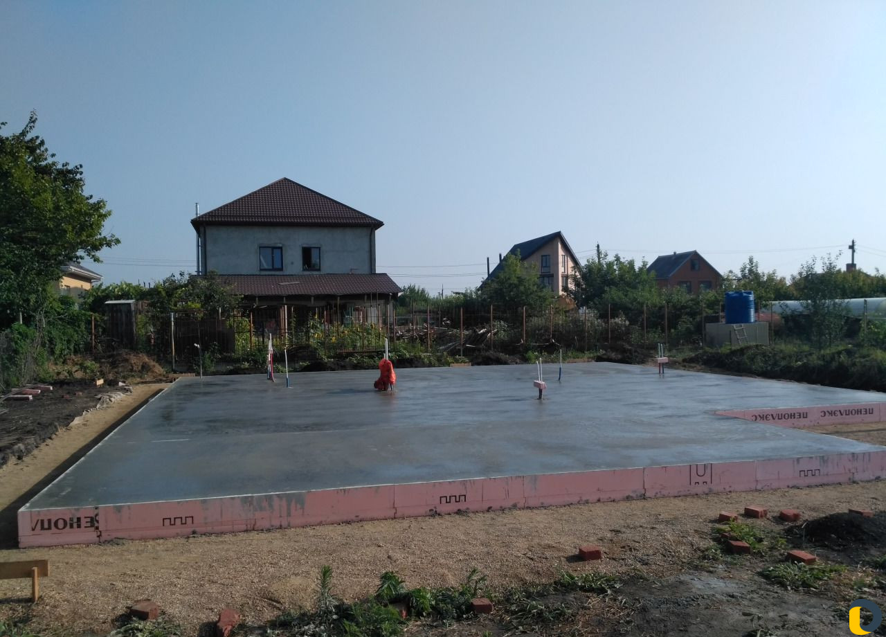 Ушп в Краснодаре. Фундаменты