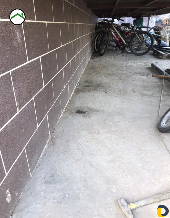 Усиление фундамента, цементация