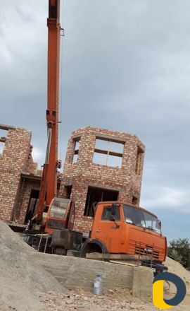 Услуги авто крана 25тонн 21метров до 7 этажа