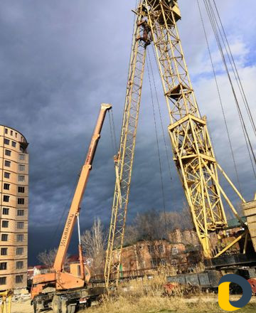 Услуги авто крана 25тонн 21метров до 7 этажа