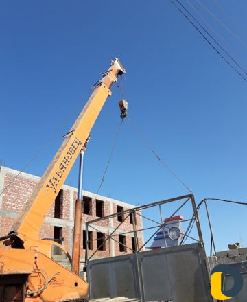 Услуги авто крана 25тонн 21метров до 7 этажа