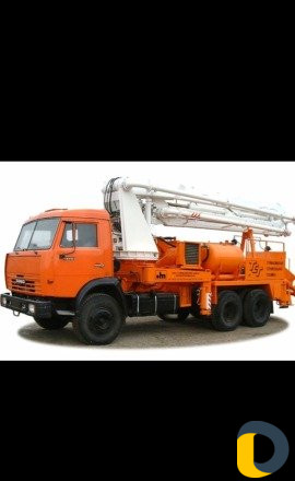 Услуги автобетононасосов