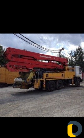 Услуги автобетононасосов