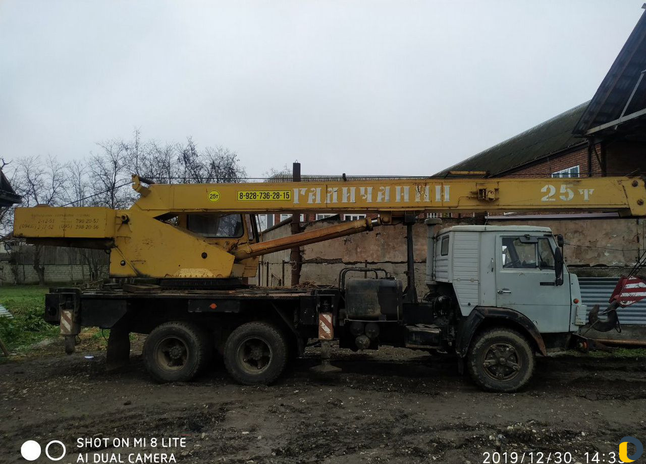 Услуги автокрана 25 и14 тонн