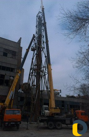 Услуги автокрана 25 тонн 31 метров