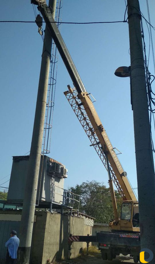 Услуги автокрана 25 тонн 31 метров