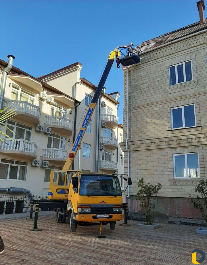 Услуги автокрана+автовышка