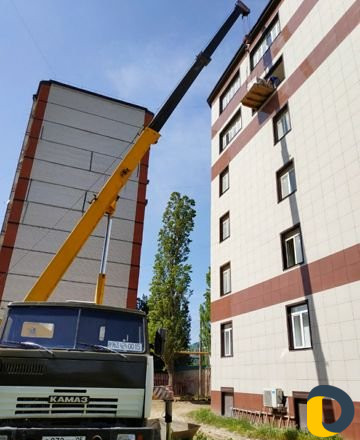 Услуги автокрана камаз 22 м