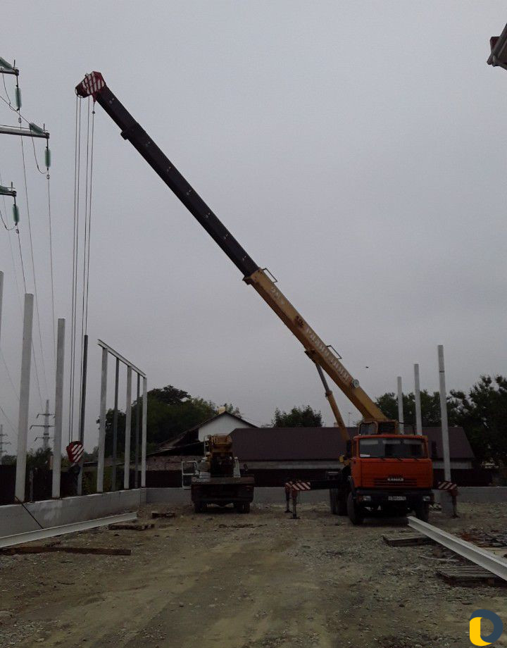 Услуги автокрана камаз 25 тонн