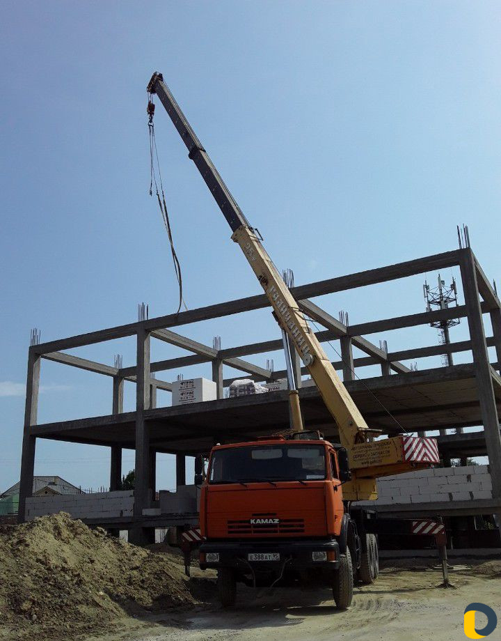 Услуги автокрана камаз 25 тонн