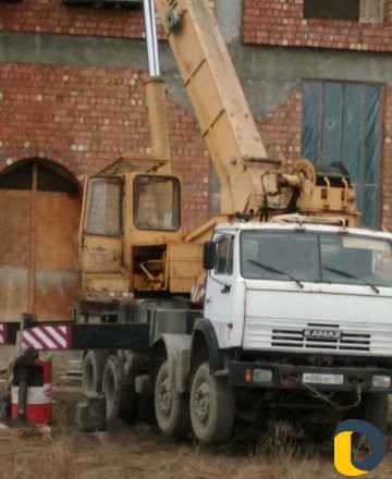 Услуги автокранов 25,36 т.вылет стрелы до 39 метро