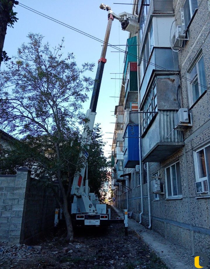 Услуги автовышки 16м