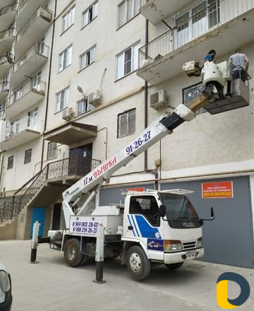 Услуги автовышки 17м и 29 м