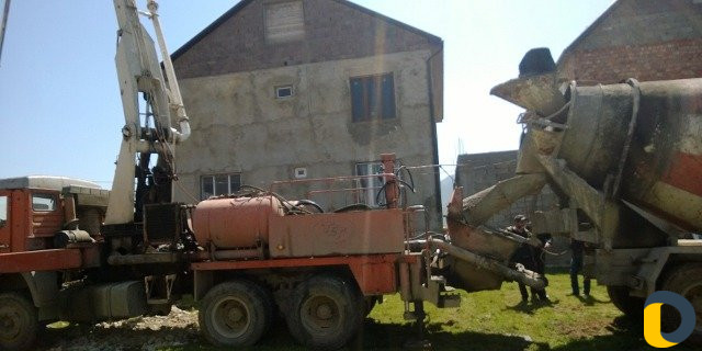 Услуги бетона и автобетононасоса