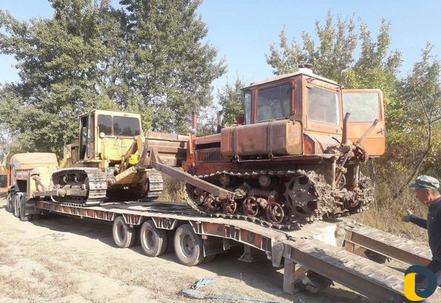 Услуги экскаватора и бульдозера
