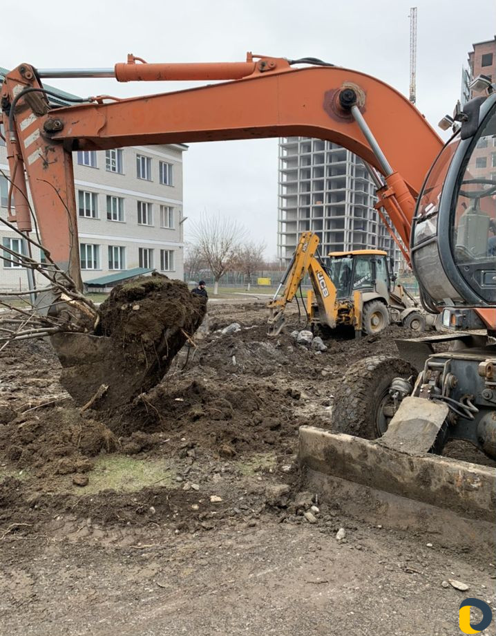 Услуги Экскаватора: Котлованы, Подвалы