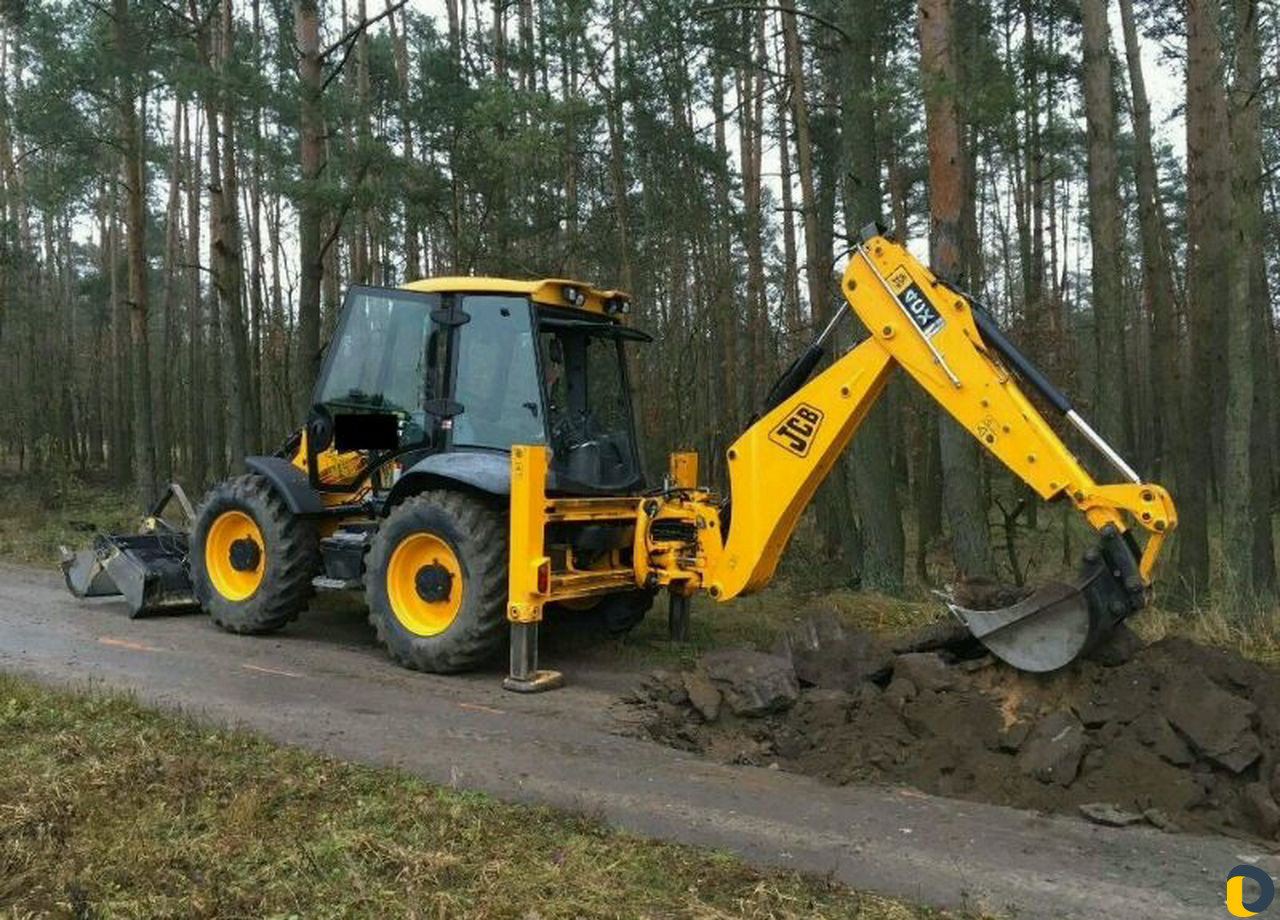Услуги Экскаватора-погрузчика JCB