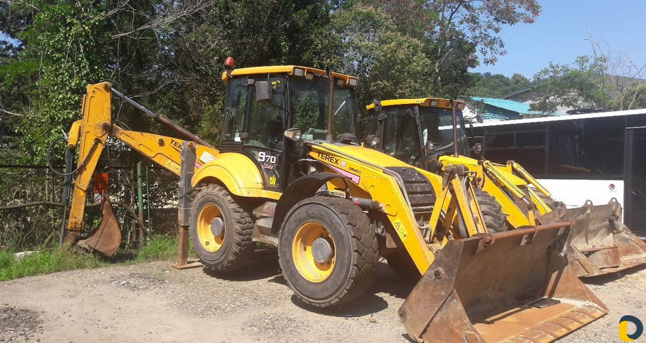 Услуги экскаватора погрузчика terex 970, бурение