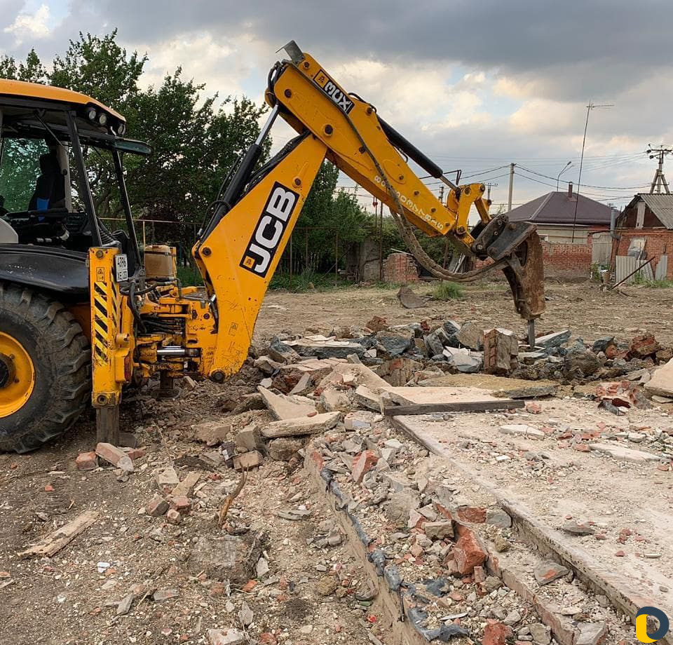 Услуги Экскаватора погрузчика,трактора,гидромолот