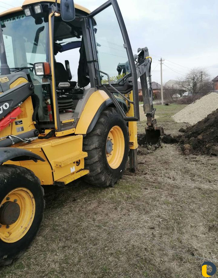 Услуги экскаватора-погрузчика