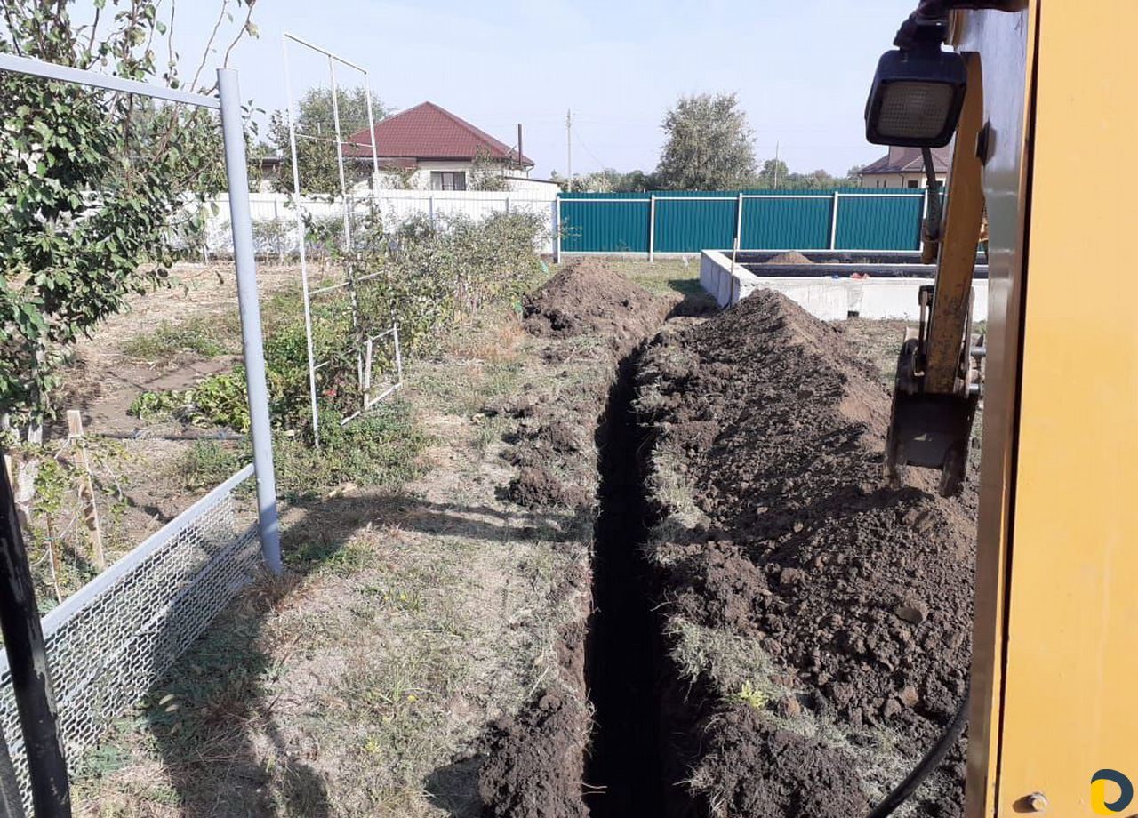 Услуги экскаватора