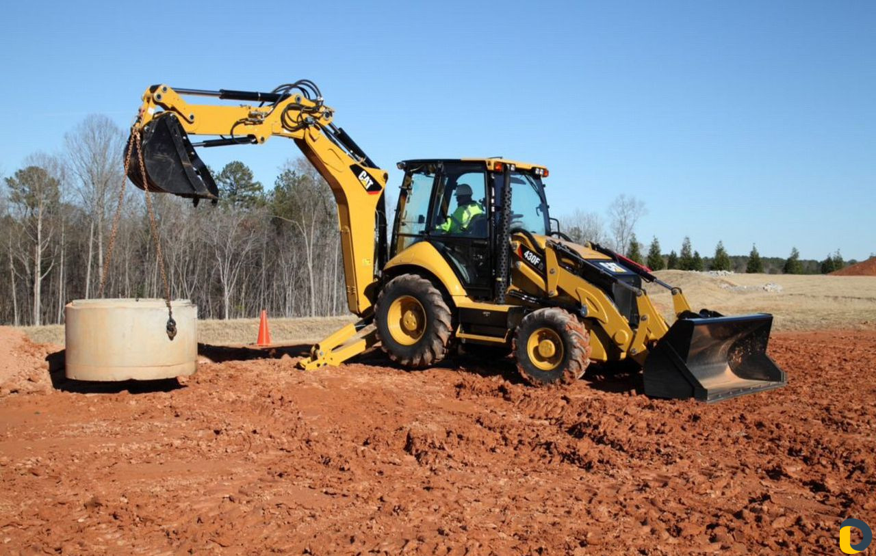 Услуги эксковатора caterpillar 432F