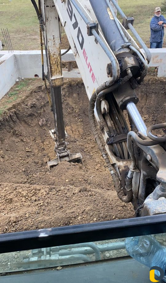 Услуги эксковатора погрузчика jcb