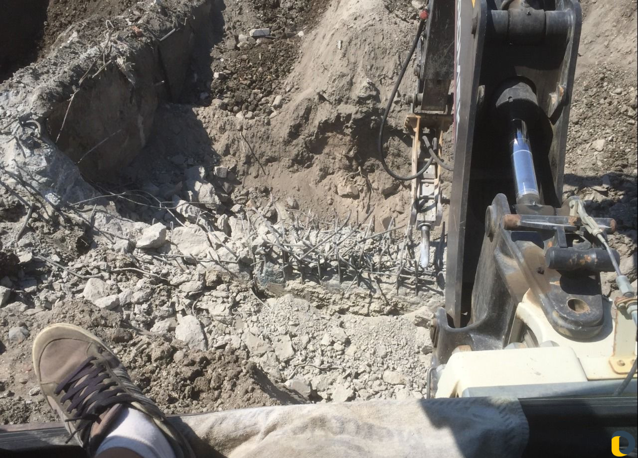 Услуги гидромолот