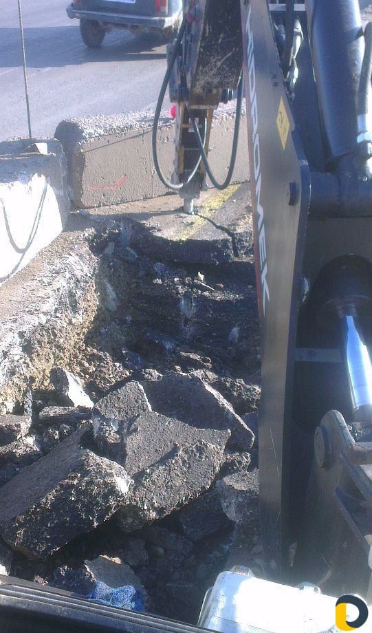 Услуги гидромолот