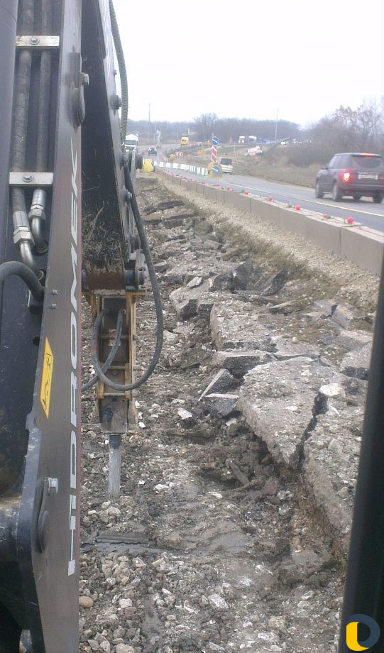 Услуги гидромолот