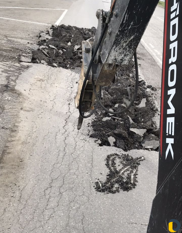 Услуги гидромолот