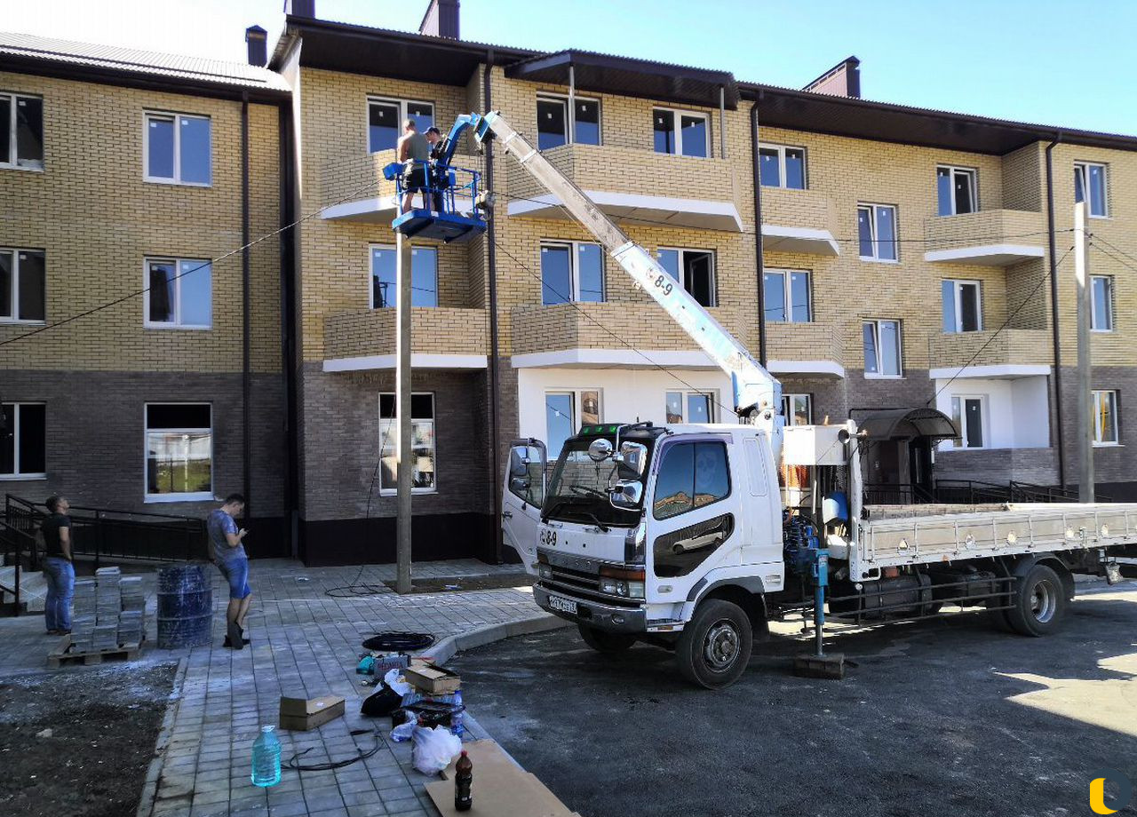 Услуги кран манипулятор эвакуатор автовышка
