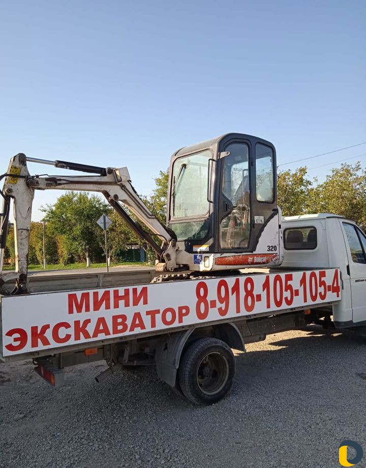 Услуги мини-экскаватора и самосвала