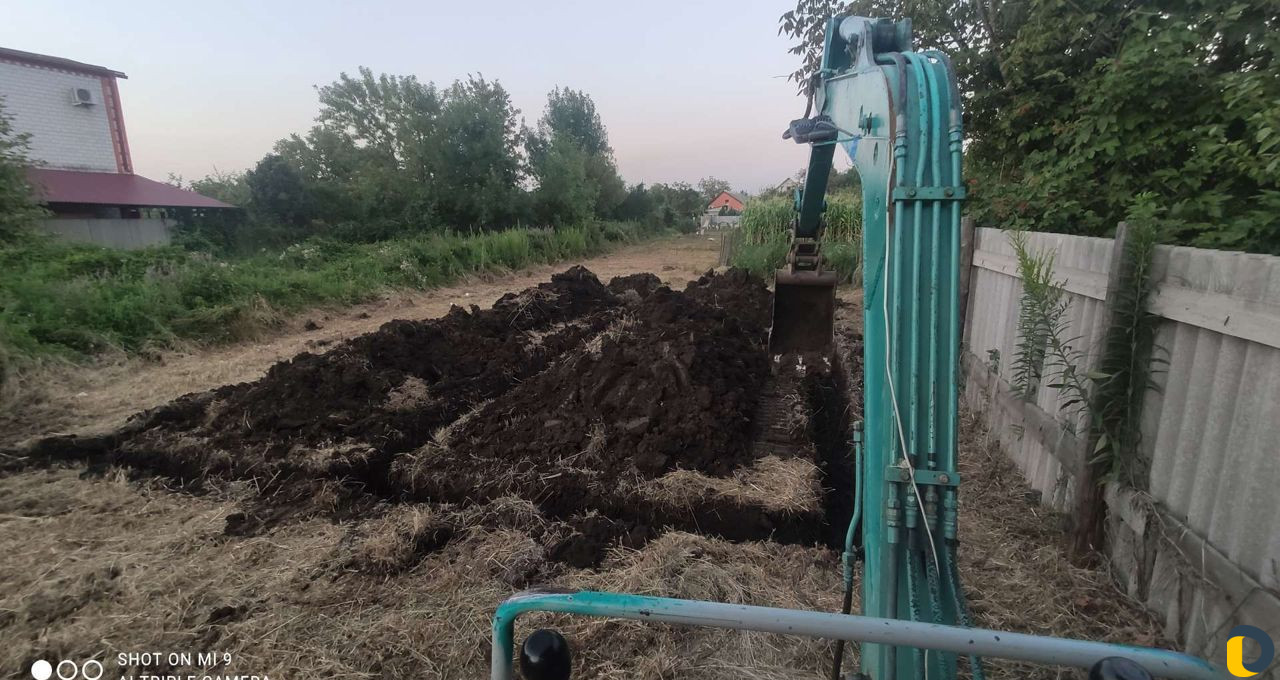 Услуги мини экскаватора