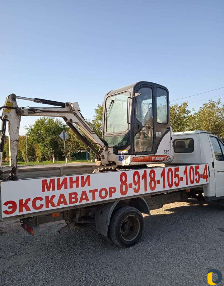 Услуги мини-экскаватора