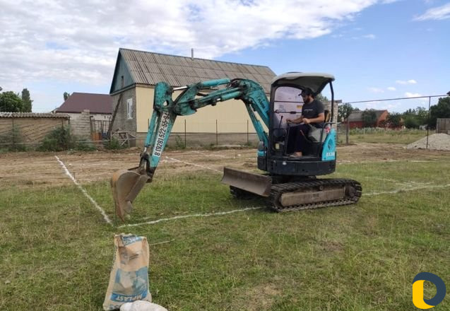Услуги мини-эксковатора