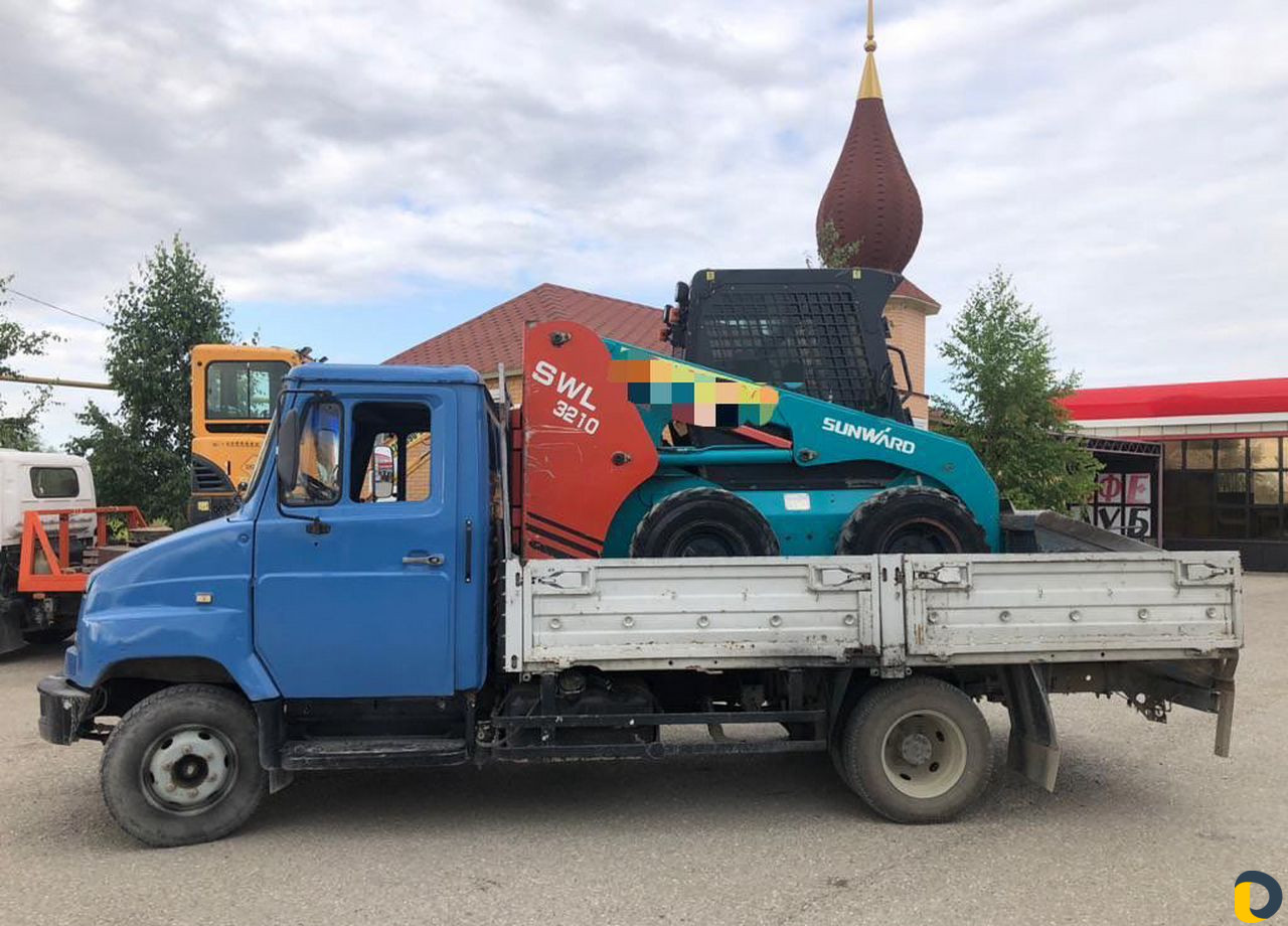 Услуги мини погрузчика,Камаз самосвал