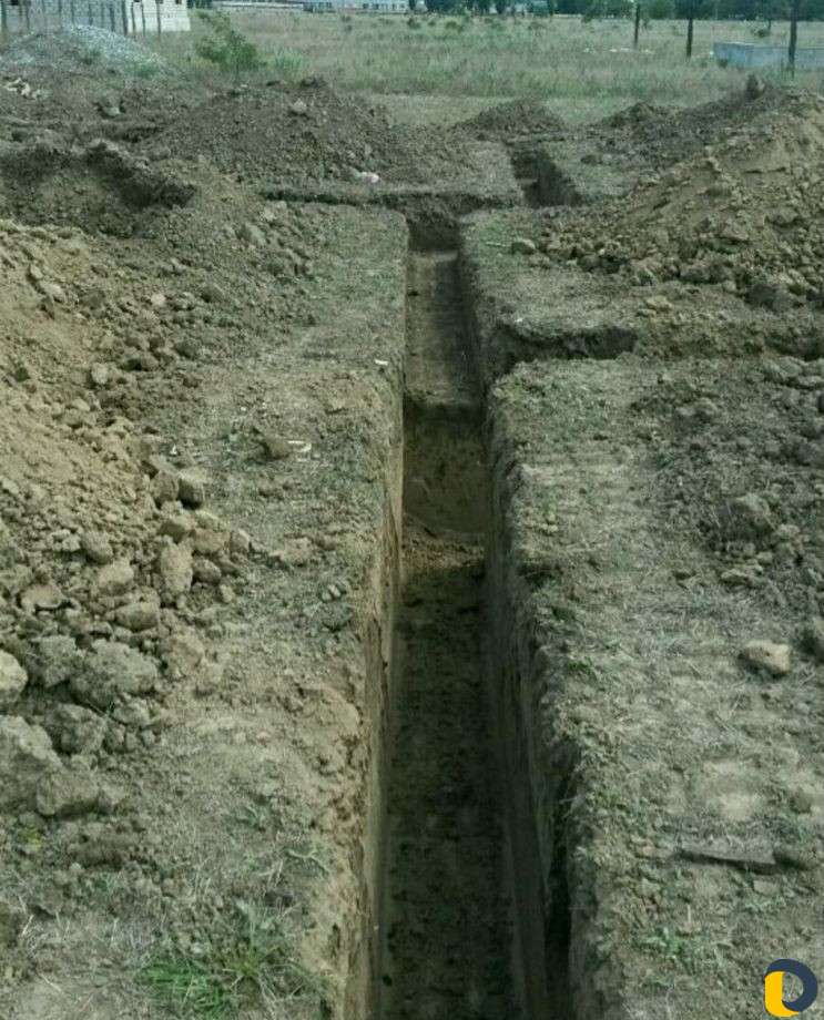 Услуги миниэкскатора,копаем траншеи