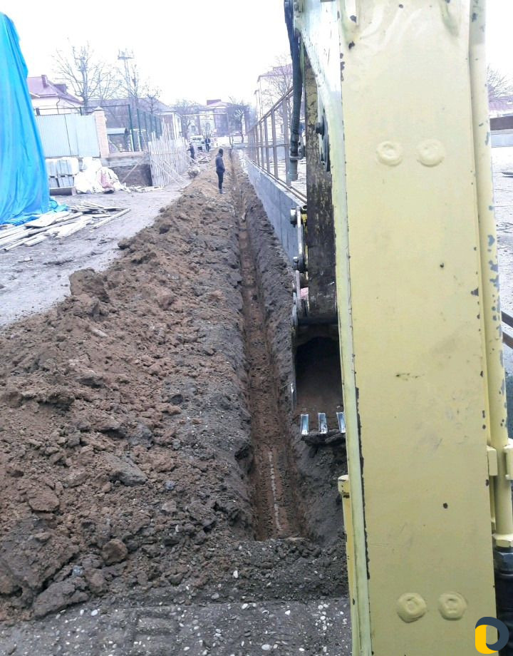 Услуги миниэкскаватора
