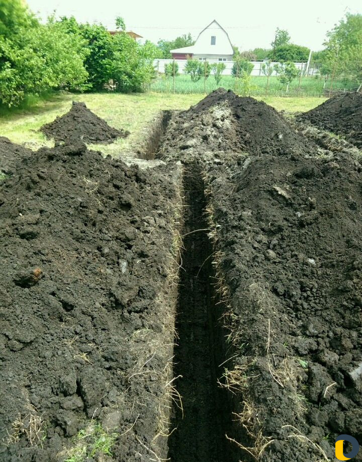 Услуги миниэкскаватора