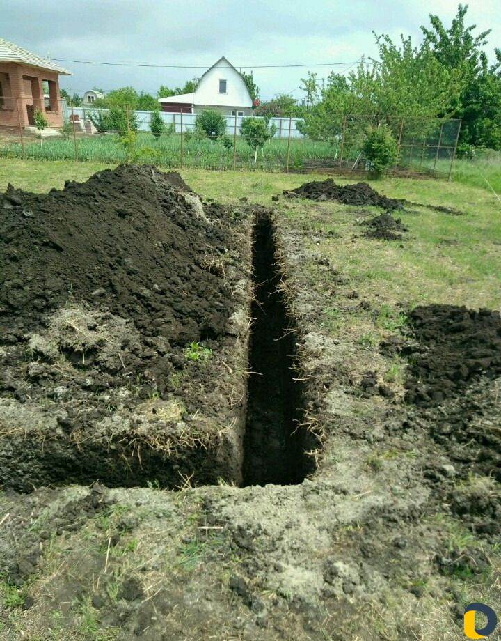 Услуги миниэкскаватора