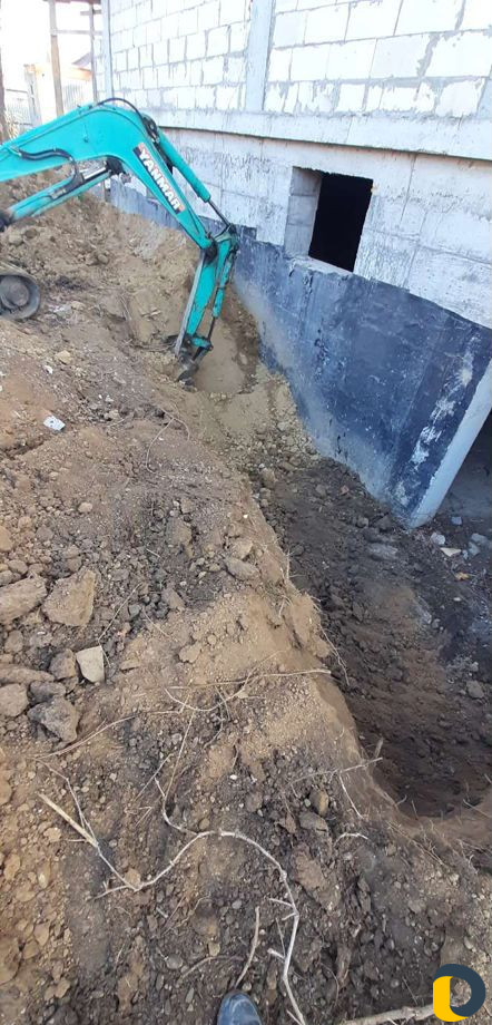 Услуги Минипогрузчик бур, бурение лунок вилочный п