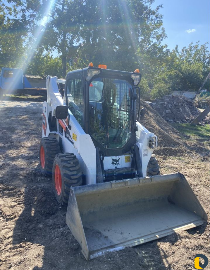 Услуги минипогрузчика Bob cat S590 и каток LiuGong