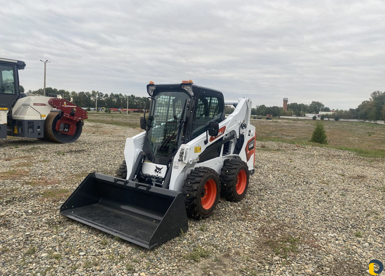 Услуги минипогрузчика Bob cat S590 и каток LiuGong