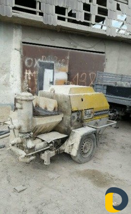 Услуги насоса для известкового и цем раствора