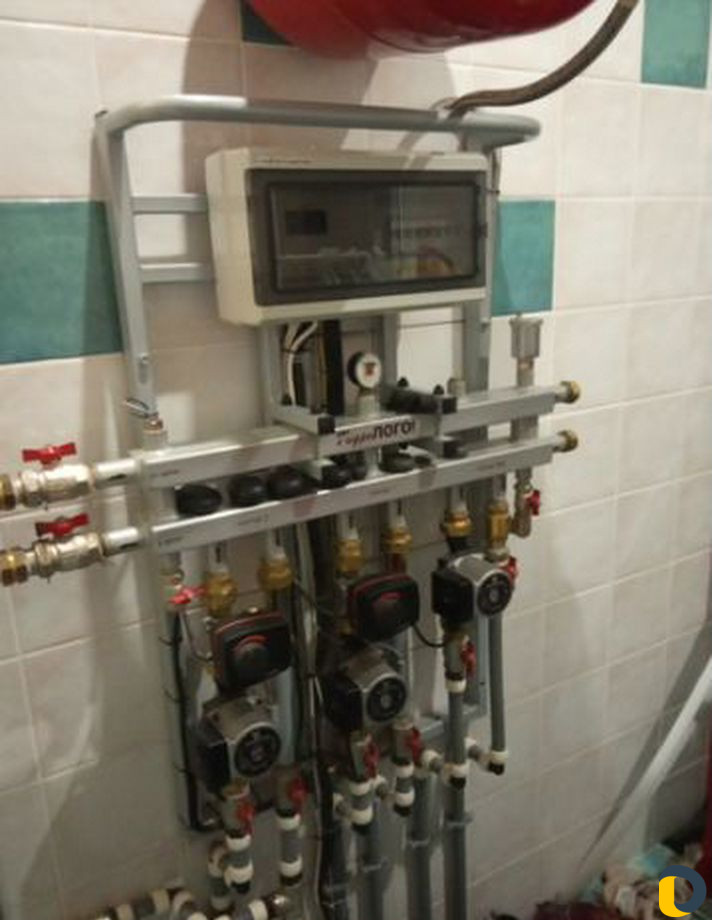 Услуги по отоплению и водоснабжению помещений